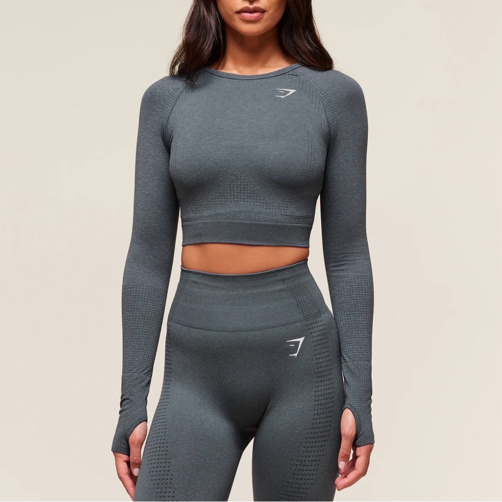 Gymshark Long Sleeve Crop Top